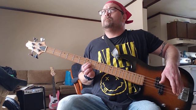 #Nirvana #Lake Of Fire #Bass Cover #Tabs in Description смотреть онлайн