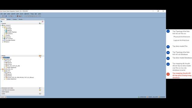 [ODI - ETL] Session 1 - Part 3: Create Mapping in Oracle Data Integrator смотреть онлайн