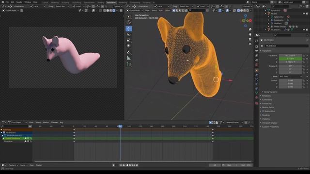 Мышка-сосиска за минуту / How to make a mouse sausage in minute смотреть онлайн