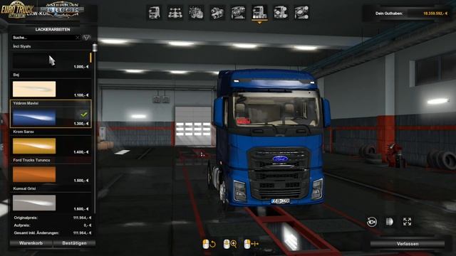 (ETS2 v 1.35) Ford F-Max v 1.1 смотреть онлайн