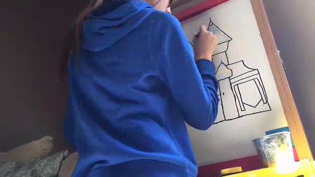 Disneyland Castle White Board Drawing | RAYNE BELLE смотреть онлайн