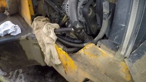 ?Ремонт JCB 4CX?Замена ТЕРМОСТАТА??