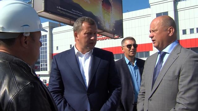 Сергей Морозов не доволен ремонтом на ЖД путепроводе? смотреть онлайн