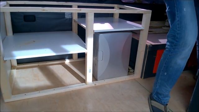 Ford Transit van mini bus to camper van conversion Part 6 in the UK смотреть онлайн