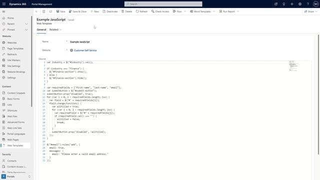 Power Pages Tip #212 - Stand alone JS File using Web Template - Engineered Code смотреть онлайн