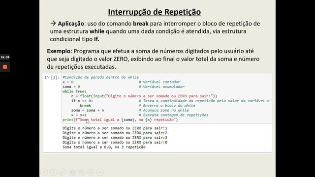 GEC - VideoAula 06 - Estrutura de repetição WHILE no Python смотреть онлайн