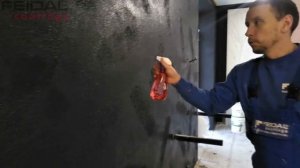 Щетка 1000 линий! Простая фактура на декоративной штукатурке своими руками!