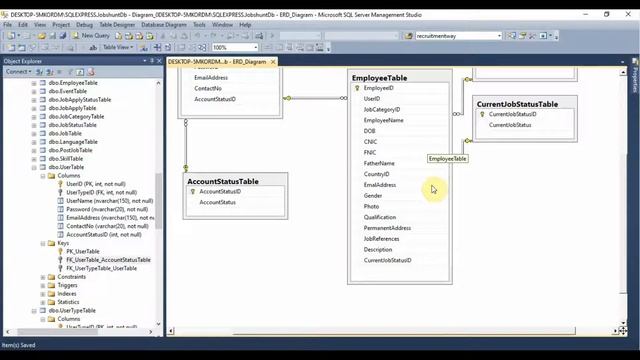Online Job Portal Part 2 Relationship Between Tables смотреть онлайн