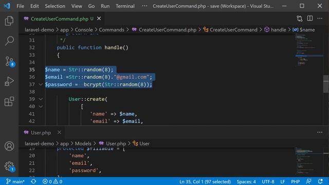 ? Crear comandos personalizados para php artisan en Laravel смотреть онлайн