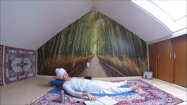 Kriya: Skull and Pelvic Bone Adjustment, set 2, met Ardas bhaee meditation смотреть онлайн