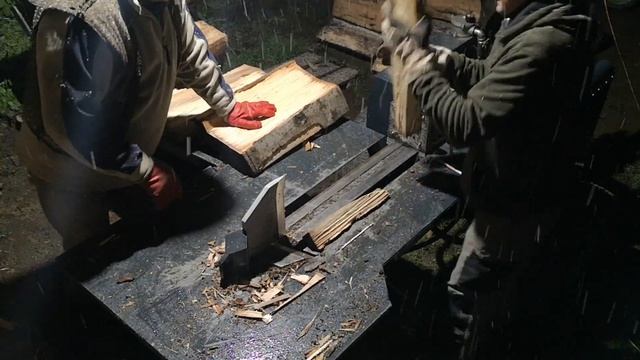 Дровокол своїми руками(спарка НШ32+НШ10). 
