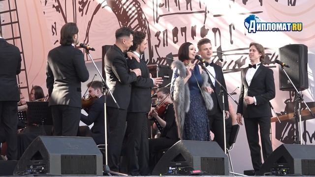 "Калинка - малинка" - "Kalinka-malinka" смотреть онлайн
