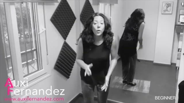 Flamenco Dance. Extract of buleria lesson with Auxi Fernandez online classes смотреть онлайн