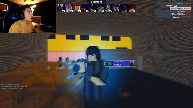 KILLING HACKERS IN ROBLOX ARSENAL!!! смотреть онлайн