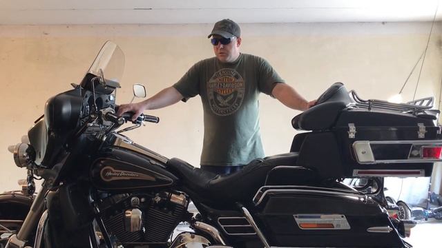 Harley-Davidson Electra Glide Харлей дэвидсон эво электричка обзор Electra Glide 1995 Surviver