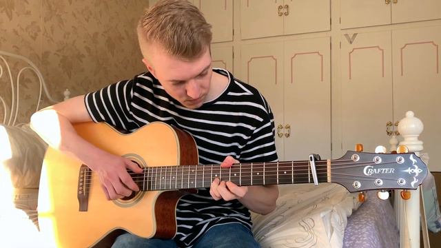 Sweet But Psycho - Ava Max - Fingerstyle Guitar смотреть онлайн