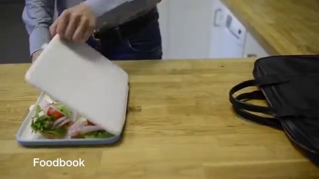 Ланчбокс для плоской сумки FoodBook смотреть онлайн