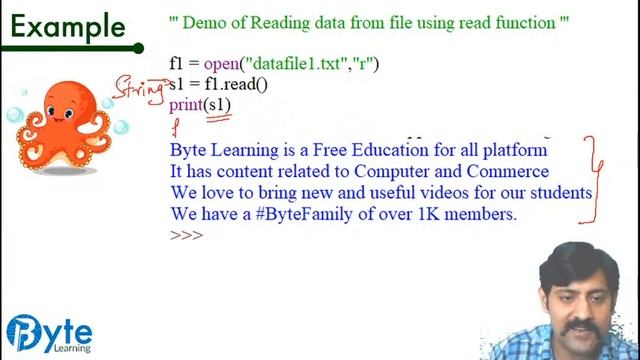 File Handling in Python | Class 12 | Lecture 3 | Computer Science | Byte Learning смотреть онлайн