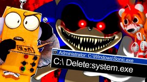 СОНИК EXE ВЗЛОМАЛ МЕНЯ! САМАЯ СТРАШНАЯ ИГРА СОНИК.EXE Sonic Eyx Nightmare Beggining