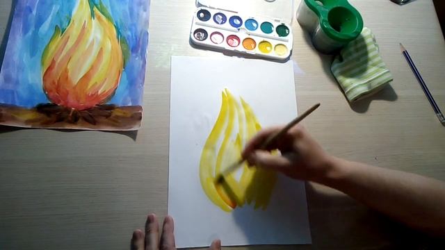 Урок ИЗО 2 кл Тёплые и холодные цвета смотреть онлайн