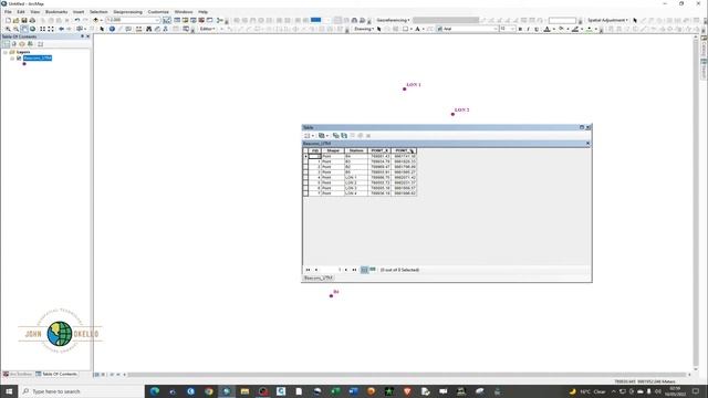 Generate X, Y Coordinates for Points in ArcMap - Export Coordinates from Arcmap to Excel смотреть онлайн