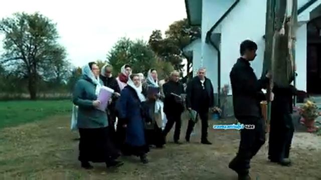 Владыка со свитой освятил храм в Ганцевичском районе