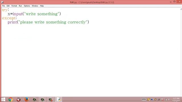 exception handling with examples смотреть онлайн