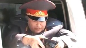 Генерал и гаишник!