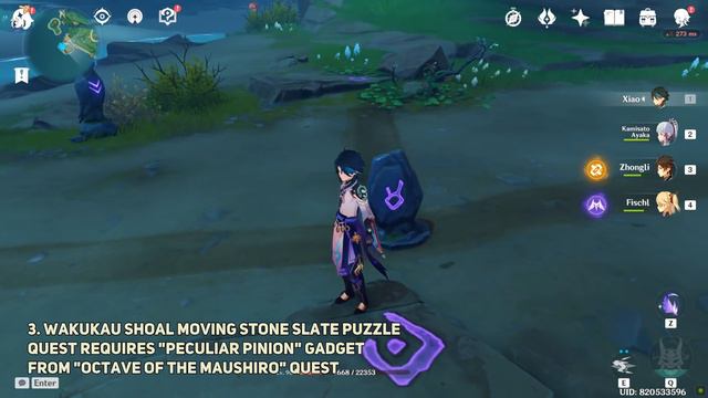 All 7 Tsurumi Island Stone Slate Locations Genshin Impact смотреть онлайн