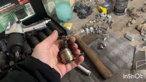 Часть 2. Ремонт передней подвески детского квадроцикла 125см3