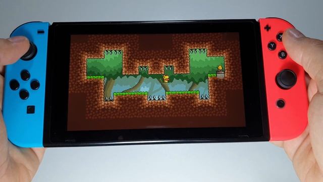 Gravity Duck Nintendo Switch handheld gameplay смотреть онлайн
