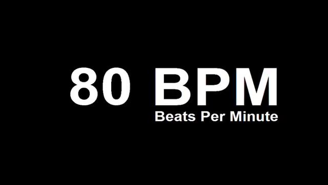 80 BPM Beats Per Minute Metronome Click Track 1 смотреть онлайн