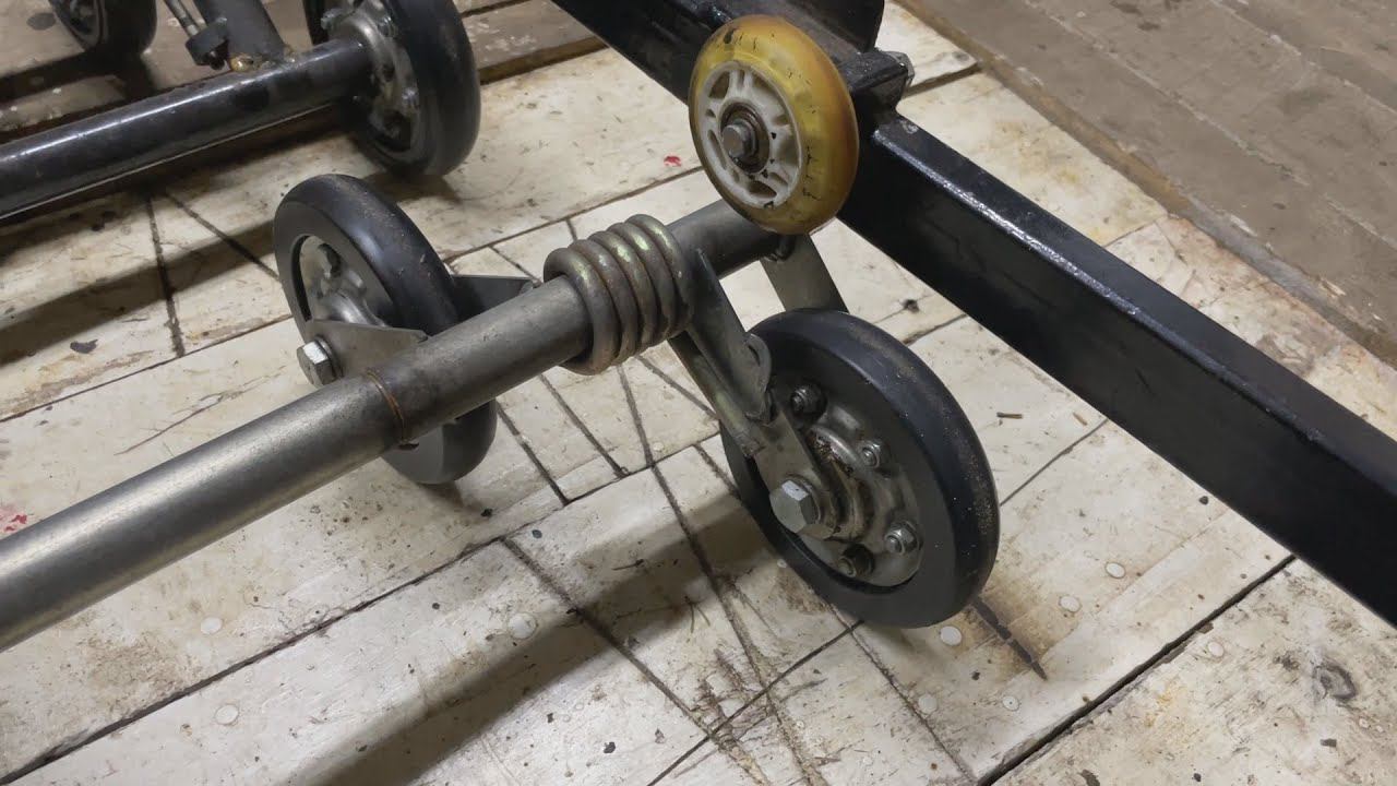 Ремонтируем тележку от мотобуксировщика смотреть онлайн