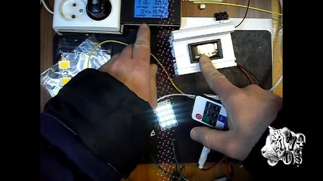 CR2025 Bat 3V пульт ДУ Диммер DC 5V - 24V для светодиодных лент