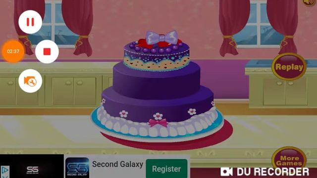 Playing Wedding Cake Decoration Sweet Cake Games GamePlay #1 смотреть онлайн