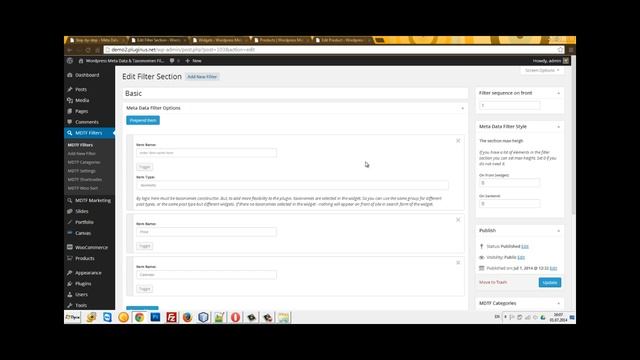 Wordpress Meta Data & Taxonomies Filter на русском смотреть онлайн
