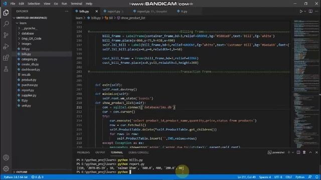 Inventory management system | POS system using python Tkinter. смотреть онлайн
