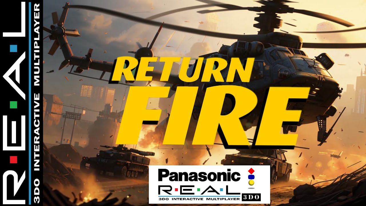Обзор на игру Return Fire для Panasonic 3DO: Классика военного экшена смотреть онлайн