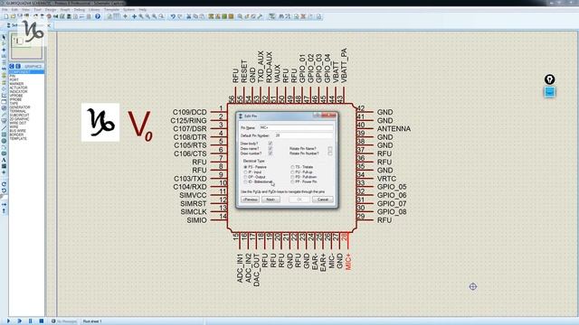 A COMPONENT DESIGN FOR CIRCUIT DIAGRAMS - TELIT GL865 QUAD V4 - CREATING NEW ELECTRONIC COMPONENT смотреть онлайн