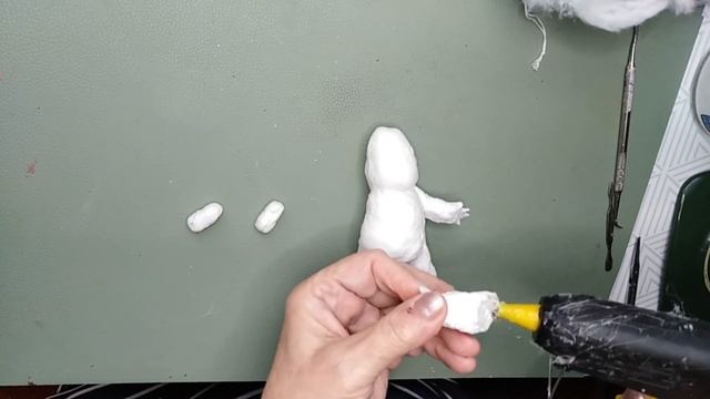 Мастер-класс - Карлсон 1 часть)) Как сделать ватную ёлочную игрушку. смотреть онлайн