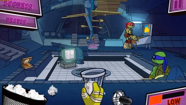 Teenage Mutant Ninja Turtles Mikey's Day Off (Черепашки ниндзя: выходной) - прохождение игры смотреть онлайн