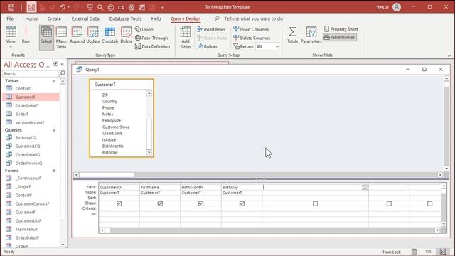 Create a List of Birthdays in Microsoft Access using the Month, Day, and DateSerial Functions смотреть онлайн