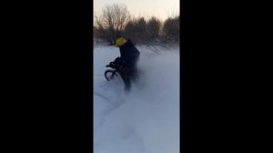 Kayo basic 125 RM, Kayo Evolution 125 на зимних движениях