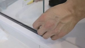 Лайфхак фиксация стекла в П профиль без герметика