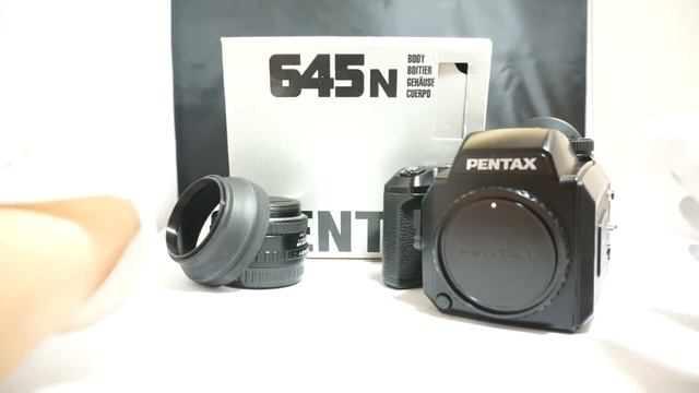 Exc++ Pentax 645N & FA 75 mm f/ 2.8 with Box #4773 смотреть онлайн