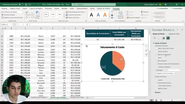 [TESTE DE EXCEL] Aula 3: Melhorando o VISUAL das suas planilhas смотреть онлайн