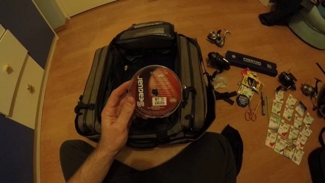 Моя фидерная сумка Korum Ruckbag. Сумка фидерной для рыбалки. смотреть онлайн