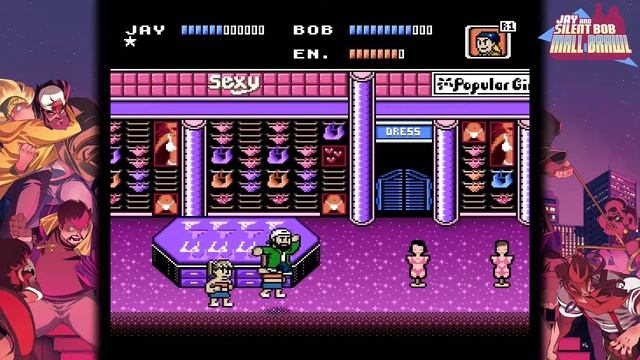 Jay and Silent Bob: Mall Brawl PS4 1cc Playthrough смотреть онлайн