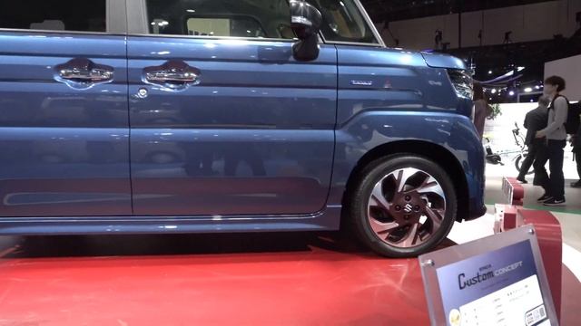 新型スズキスペーシアカスタムコンセプト 2024年 -  NEW 2024 SUZUKI SPACIA Custom Concept Blue - New Suzuki Spacia 2024