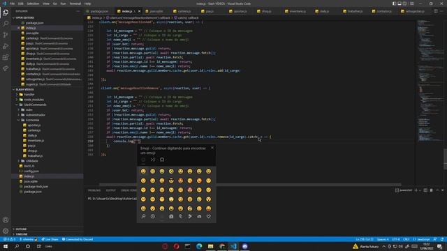 Sistema de Cargo por Reação (React Role) | Discord.js V13 #77 смотреть онлайн